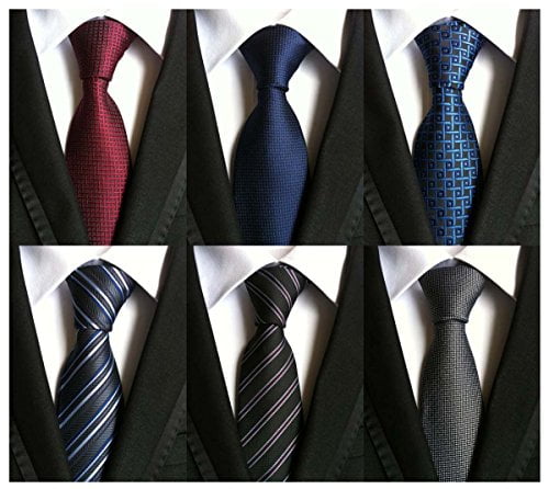 Lot 10 PCS Classic Men's 100% Silk Tie Necktie Woven JACQUARD Neck Ties Factory Lot 10 PCS Classic Men's 100% Silk Tie Necktie Woven JACQUARD Neck Ties Factory