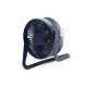 thumbnail image 1 of Matsuzay Ventilador de escritorio USB giratorio Mesita de noche portátil Dispositivo de refrigeración de Operación silenciosa Trabajo Electrodomésticos Negro, 1 of 6