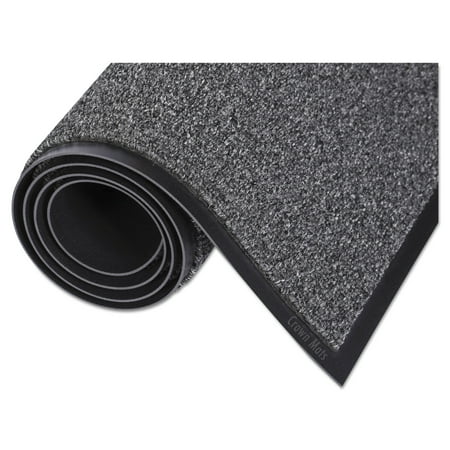 - Crown Walk-A-Way Indoor Wiper Mat, Olefin, 36 x 60, Gray