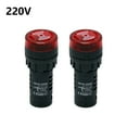 thumbnail image 3 of 2Pcs Ad16-22Sm Sound Light Alarm Ac Dc12V 24V 220V Flash Buzzer Red 24V, 3 of 8