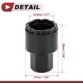 thumbnail image 4 of Wheel Lock Lugnut for Mercedes Benz GLE450 GLS350 Type a Anti-theft Screw Nut Removal Key Socket, 4 of 7