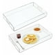 thumbnail image 5 of Bandeja De Servicio Transparente Bandeja De Acrílico A Prueba De Derrames Organizador Decorativo Para El Hogar Para Encimera De Mesa De Café Inevent HA033548-00, 5 of 6