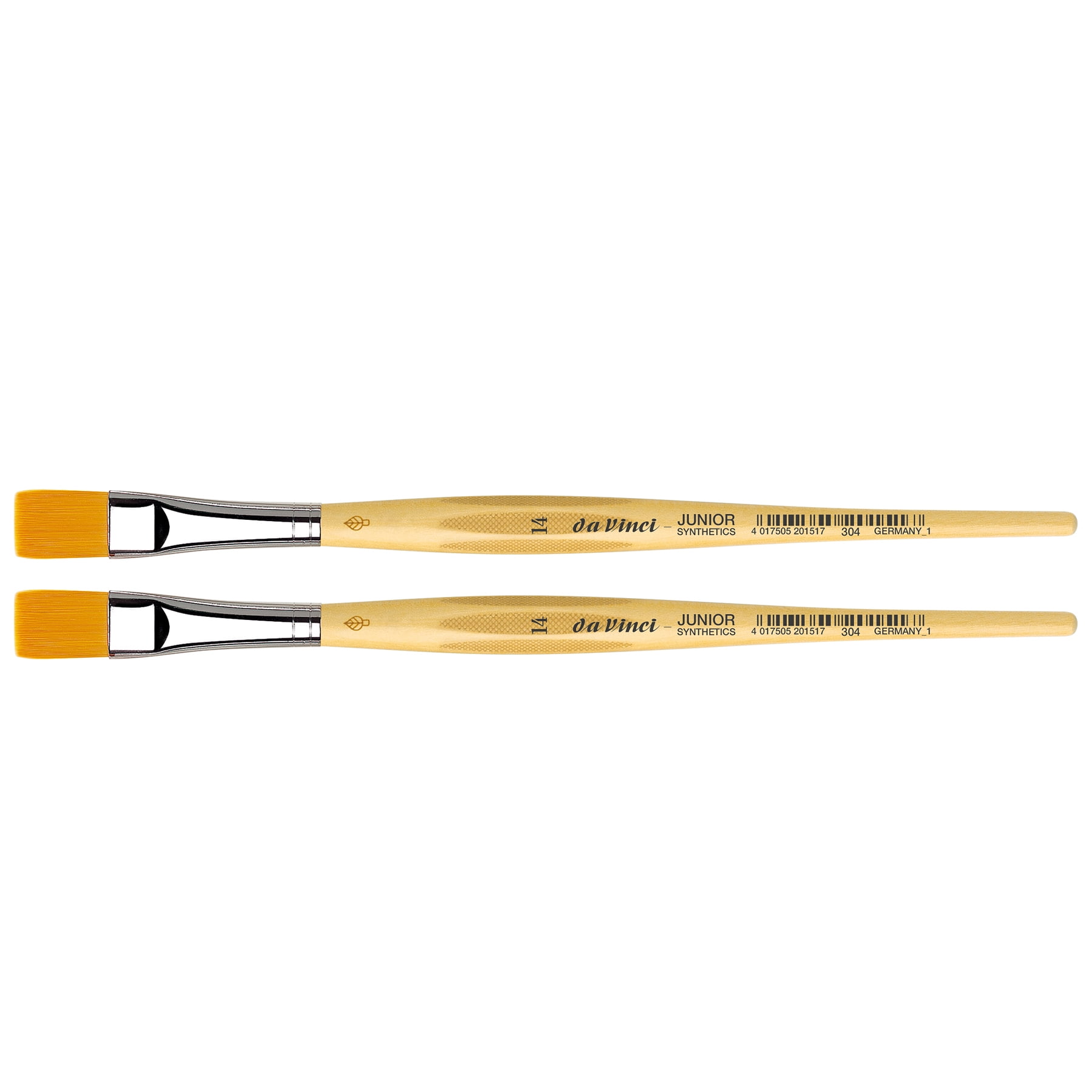 da Vinci JUNIOR Synthetics Student Brush, Synthetic, Tempera, Round, Series 304, Size 14, Pack of 2