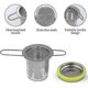 thumbnail image 2 of 2026 Tea Filter Stainless Steel Tea Strainer Folding Handle Extra Fine Mesh, 2 of 3