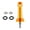 Gold Screw, variant on Yokua Balance Rod Aluminum Fishing Reel Balancers with Rubber Rings