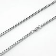 thumbnail image 5 of 1.5/2/2.5/3mm Wholesale REAL Stainless Steel Box Chain Necklace 16-36'', 5 of 5