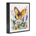 thumbnail image 3 of Stupell Industries Eclectic Mixed Butterfly Garden Black Framed Giclee Art, 12 x 12, by LSR Design Studio, 3 of 8