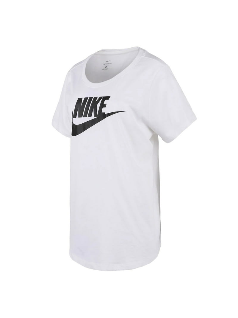 Nike Sportswear Womens Active Shirts & Tees 3X, Color: White/Black - Walmart.com