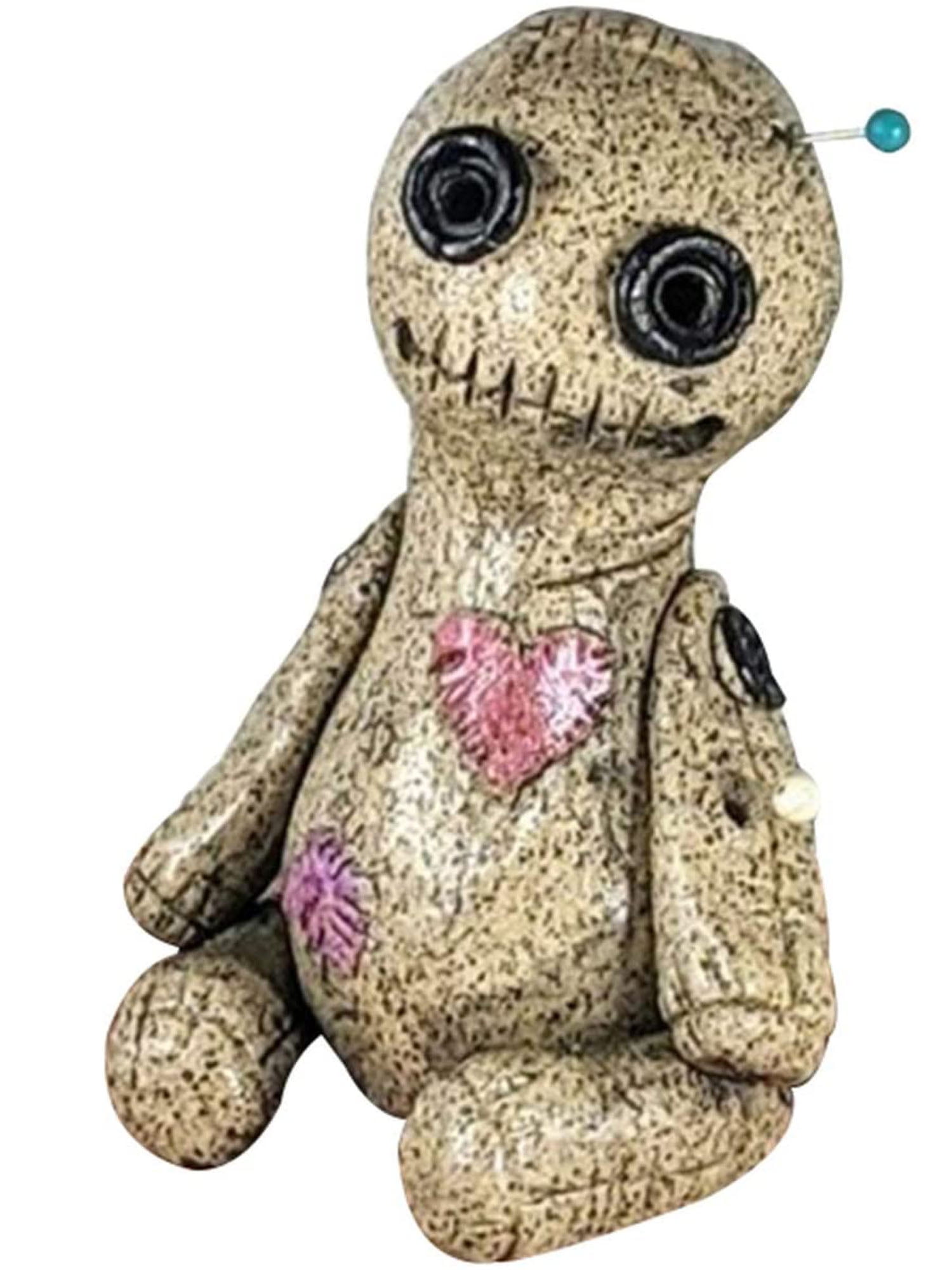 XBTCLXEBCO Voodoo Doll Incense Holders Cone Burner Desktop Resin