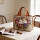 thumbnail image 5 of Uuiauoio Canvas Tote Bag Large Capacity Shoulder Bag for Women Fashion Printed Beach Shopping Work Travel Daily Use Gift Idea, 5 of 6