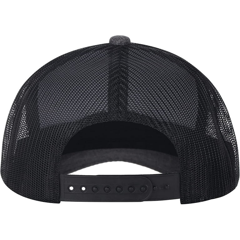 Buy MUNULA Oversize XXL Mesh Trucker Hat Big Head Hats for Men High Crown  Baseball Cap Breathable Dad Hat Adjustable 23.6-25.6 (Black) at