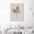 thumbnail image 3 of Giant Art Canvas  24x32 Botanica 3 Framed in Pink, 3 of 3