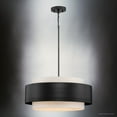thumbnail image 4 of Luxury Modern Pendant, Matte Black, UHP4861, 4 of 5