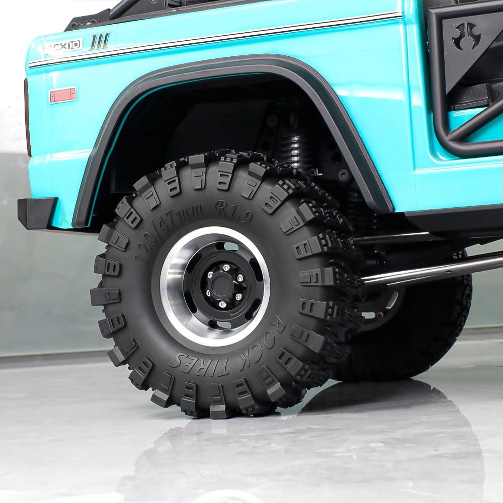 Wheel Rims for Car Toy Remote Control Crawler Car Metal Accessories for Toy Car Collectors Beadlock Wheel Rims
