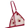 thumbnail image 5 of Mialoley Women's Underwear Flower Embroidery Mesh Hollowing Out Transparent Bra, 5 of 5