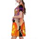 thumbnail image 2 of Easygdp Halloween para Vestido Transpirable de Mujer, Vestido Suelto de Manga Corta con Pliegues y Bolsillos para el Verano, 2 of 6