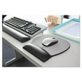 thumbnail image 3 of Gel Wrist Rest For Keyboard, Leatherette Cover, Antimicrobial, Black | Bundle of 5 Each, 3 of 5