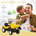 thumbnail image 4 of Aosom Kids Ride on Excavator with Manual Control Bucket for 3 Year Old, 4 of 10
