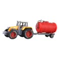 thumbnail image 3 of Tractor agrícola Toykids Vehículo de juego para niños Juguete educativo temprano Coche de ingeniero naranja, 3 of 9