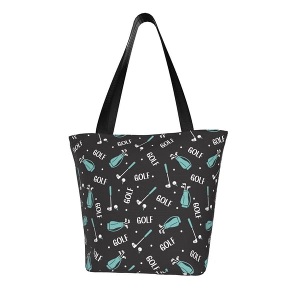 Hirioo Golf Bags And Balls for Women's Casual Shoulder Tote Bag Handbag For Women Work College Travel Business Shopping