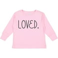 thumbnail image 3 of Inktastic Loved Boys or Girls Long Sleeve Toddler T-Shirt, 3 of 5