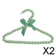 thumbnail image 1 of Perchas para niños de muñecas de 18 pulgadas,Perchas de perlas para ropa de bebé niña.,perchas para muñecas de 18 pulgadas,accesorios para muñecas de 18 pulgadas,Perchas para ropa 2 piezas, 1 of 6