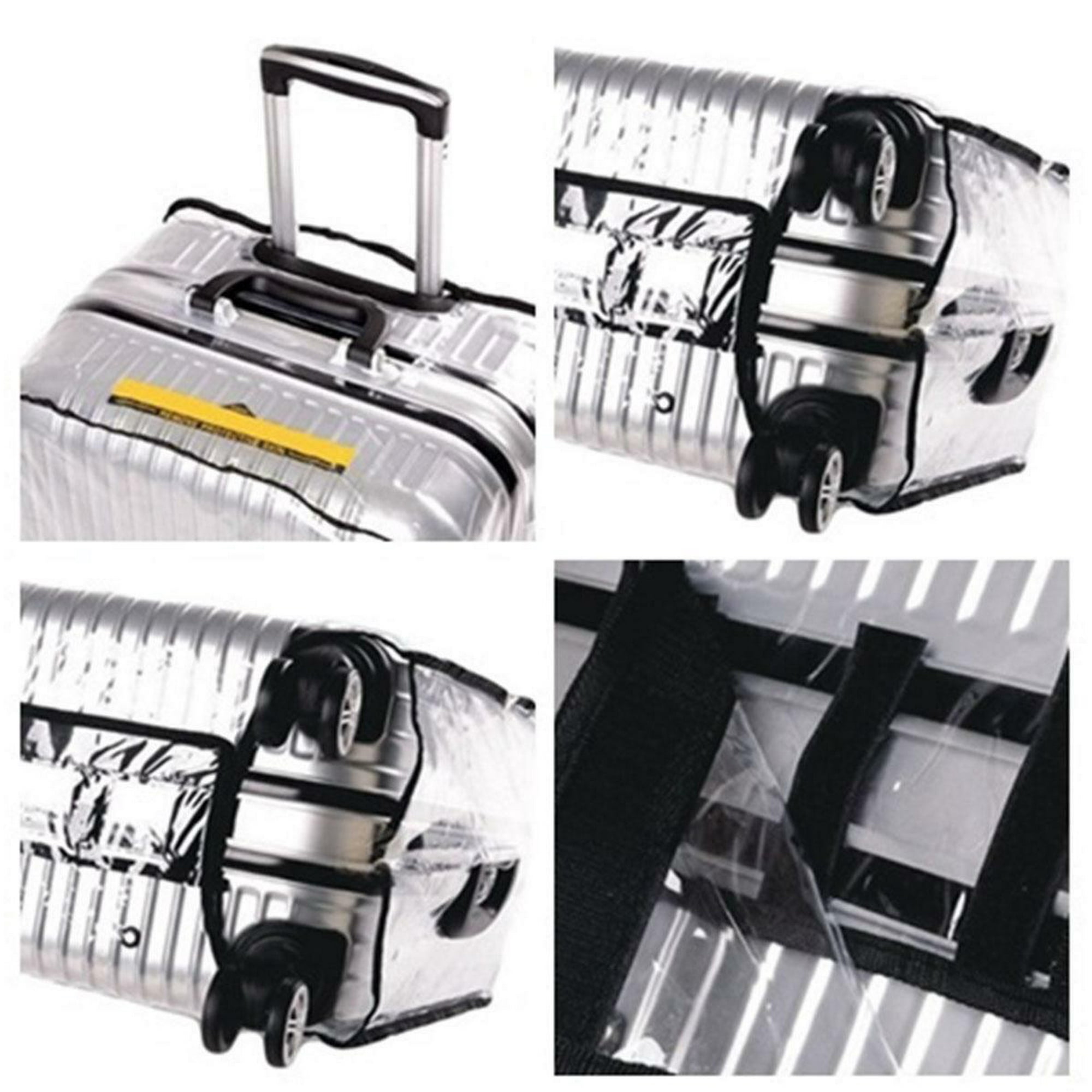 Housse de bagage Flywake 18-20 pouces élastique non tissé anti-poussière  sac de voyage valise D 