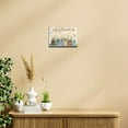 thumbnail image 5 of Daisy Wall Art God Says You Are Christian Encouragement Poster White Floral Bible Verses Wall Decor for Room Ready To Hang 12x18 inches, 5 of 6