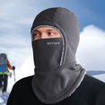thumbnail image 5 of Outdoor Winter Warm Hat Neckband Integrated SkiMask for Men Women Fleece Face Head Neck Cover Windproof Cold Weather Winter Face For Men Windproof Hoodie, 5 of 7