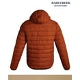 thumbnail image 4 of Bass Creek Outfitters Mens Puffer Jacket - Waterproof Zip Up Hooded Lightweight Jacket for Men, 4 of 4