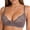 Brown, variant on Women's Lace Comfort Front Closure Bras U-Back Underwire Adjustable Straps Everyday Bra