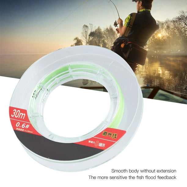 Increased Density Sinking Water Fishing Line, Increased Specific Gravity  Strong Tension Fishing Line, Sea Fishing For Wild Fishing Main Line Green 