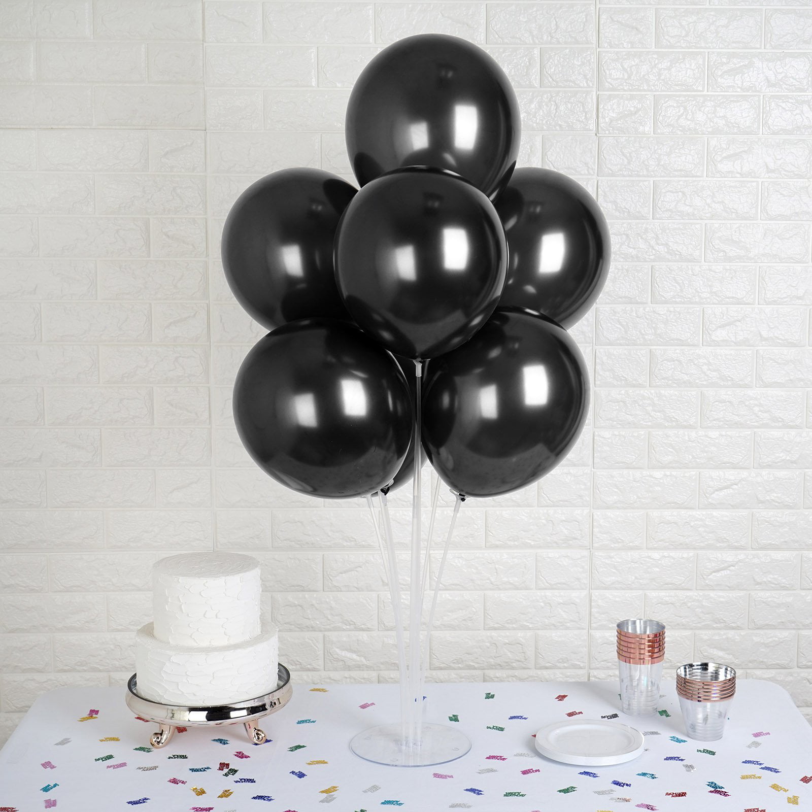 10pk Metallic Magenta Latex Balloons Birthday Wedding Event Decorations 