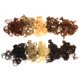 thumbnail image 5 of WORGEOUS 10pcs muñeca para trama muñeca para muñecas curly muñecas extensiones para el cabello de la muñeca de bricolaje de muñecas, 5 of 9