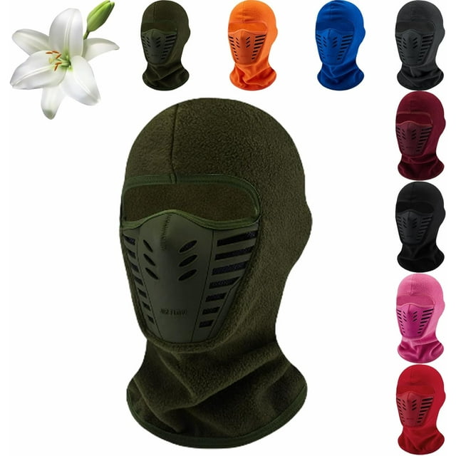 Anti Haze Balaclava, Winter Rider Warm Anti-Haze Balaclava, Windproof & Breathable for Motorcycle Skiing