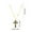 Black, variant on Drip Painted Cross Necklace for Men Women, Gold Plated Copper Cross Pendant with Azorite Stone, 18x31mm Colorful Enamel Crucifix on 18+ Inch Adjustable Chain, Unisex Couple Jewelry Gift