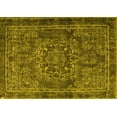 thumbnail image 1 of Ahgly Company Indoor Rectangle Persian Yellow Traditional Area Rugs, 8' x 10', 1 of 4