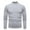 Gray, variant on ZCFZJW Men's Mock Turtleneck Sweaters Trendy Slim Fit Basic Solid Color Long Sleeve Soft Lightweight Casual Pullover Stretch Knit Tops Wine M