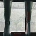 thumbnail image 4 of Película de privacidad para ventanas con patrón de nieve, adhesiva para vidrio, adhesivo para el hogar 39.37"L x 17.72"W transparente, 4 of 6
