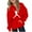 Red, variant on Oversized Sweatshirt for Children Boys And Girls Casual Long Sleeve Hoodies Cute Oversized Fleece Pocket Sweatshirt Tops Winter Clothes Casual Fall Outfits