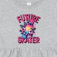 thumbnail image 4 of Inktastic Skateboarding Future Skater Girls Baby Dress, 4 of 5