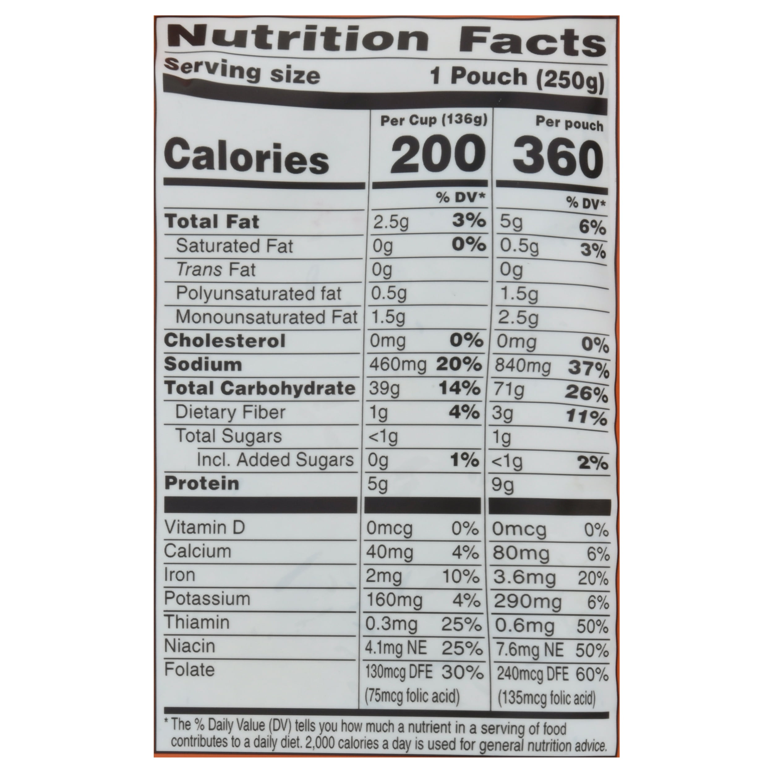 BEN'S ORIGINAL™ READY RICE™, Long Grain & Wild, 8.8 oz. pouch