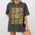 thumbnail image 5 of Stars Hollow Connecticut Stamp Shirt Lukes Diner Vintage Gilmore Girls No Cell Phone Dragon fly Inn Stars Hollows TV Show, 5 of 5
