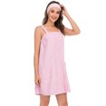 thumbnail image 1 of Topcobe Peignoir Sans Manches pour Femmes avec Poche, S-2TG Rose, 1 of 8