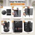 thumbnail image 5 of Rotating Paper Cup Dispenser, Cup Holder with 4 Compartments, Disposable Coffee Cup Dispenser Removable for for Vanity Countertops, Bathroom, Kitchen, and Dining Room, 5 of 7