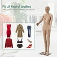 thumbnail image 5 of FDW 69"H Polypropylene New Female Mannequin with Stable Stand, Perfect for Display, 5 of 7
