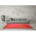 thumbnail image 3 of Ahgly Company Indoor Rectangle Abstract Red Contemporary Area Rugs, 7' x 9', 3 of 4