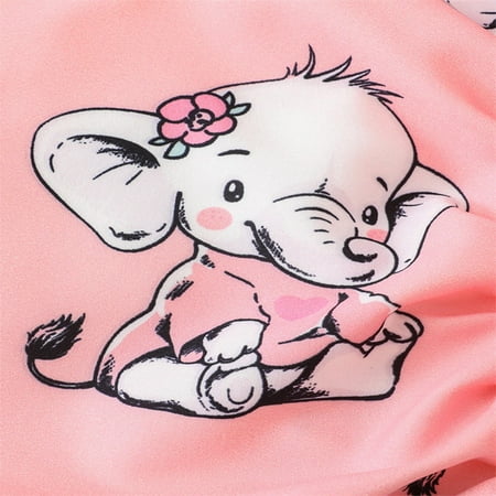 

Cathalem Infant Girl Outfit Kids Toddler Baby Girls Autumn Winter Animal Print Bow Tie Cotton Clothes for Teen Girls Crop Tops Childrenscostume Red 12-18 Months