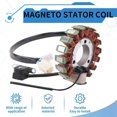 thumbnail image 4 of Motorcycle Magneto Stator Coil for Yamaha Big Bear Bruin Tracker, 4 of 5