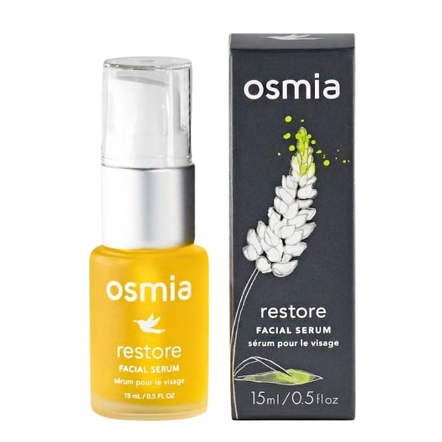 Osmia - Suero Facial Restaurador Natural | Belleza limpia para una piel sana (0,45 fl oz | 13,3 ml)
